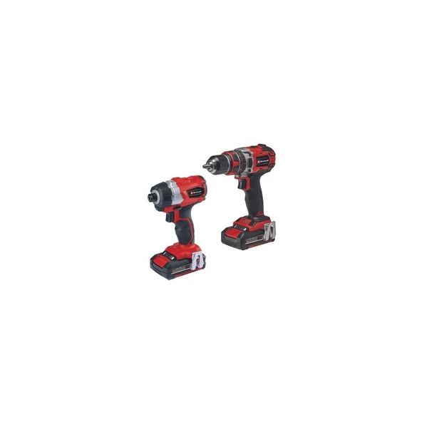 Einhell TP-18V Twin Pack BL Çift Akülü Elektrikli El Aletleri Seti ürün görseli 1