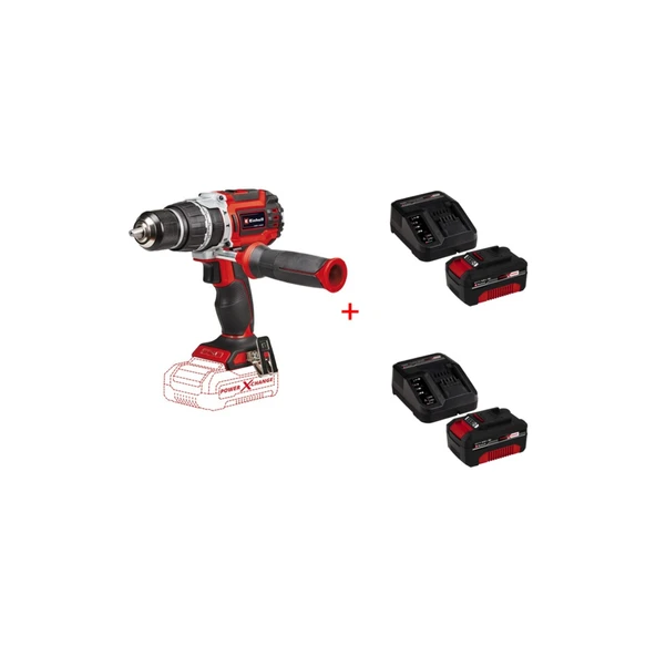 Einhell TP-CD 18/60 Li-i BL Çift Akülü 4 Ah Darbeli Matkap ürün görseli 1