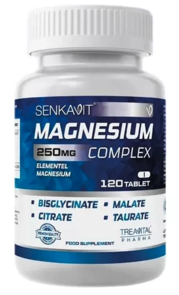 Senkavit Magnezyum Kompleksi Vitamin B6 İçeren 120 Tablet ürün görseli 1