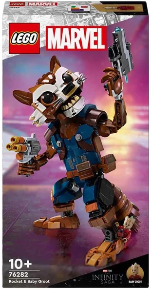 LEGO 76282 | Marvel Rocket ve Bebek Groot - Resim 3