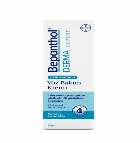 Bepanthol Derma Expert Canlandırıcı Yüz Bakım Kremi 50 ml ürün görseli 1