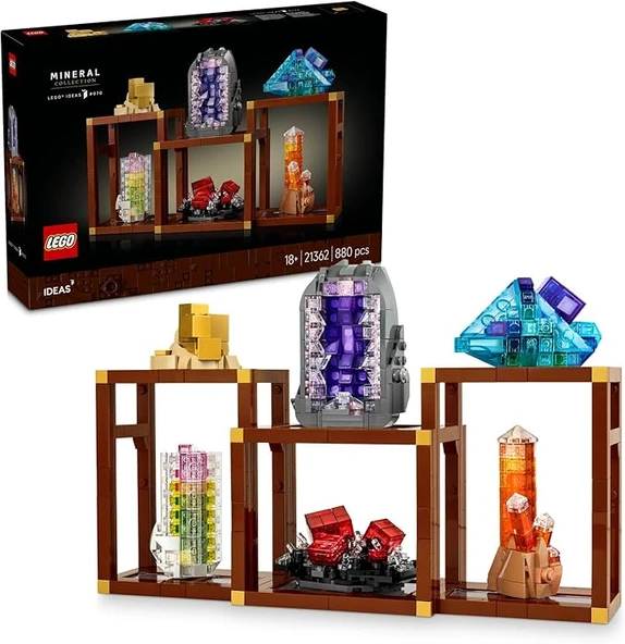 LEGO  21362 Ideas Mineral Koleksiyonu ürün görseli 1