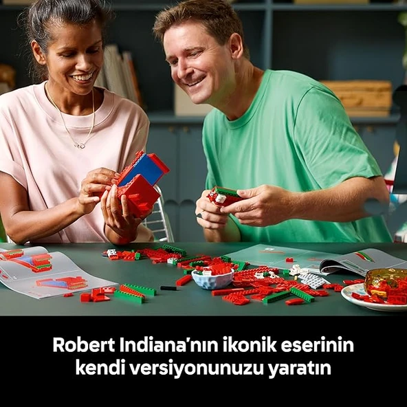 LEGO 31214 Art LOVE Yapım Seti - Resim 3