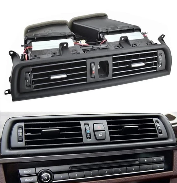 Bmw F10+LCI Havalandırma Izgarası Ön Orta Komple Siyah 64229166885 S1 ürün görseli 1