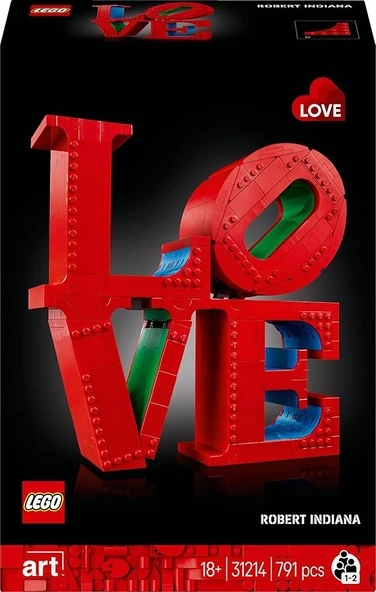 LEGO 31214 Art LOVE Yapım Seti - Resim 2
