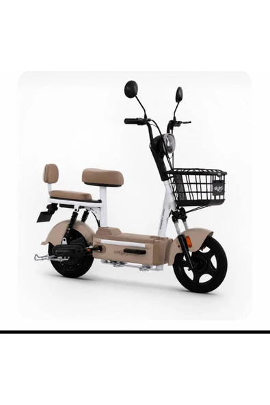 SKYJET SWEET PRO E-MOTOSİKLET KAHVERENGİ (AÇIK KAHVE) ürün görseli 1