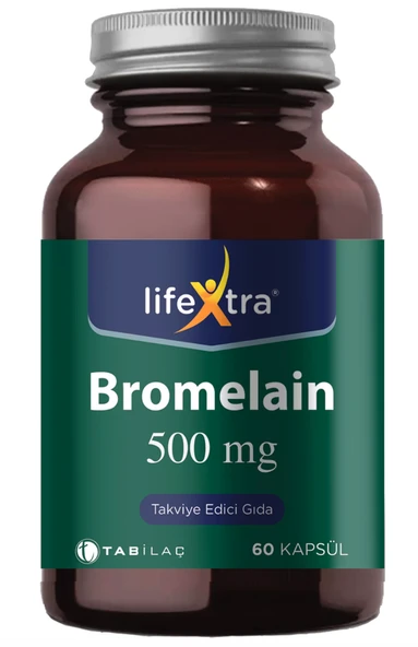 Lifextra Bromelain 500 mg 60 Kapsül ürün görseli 1