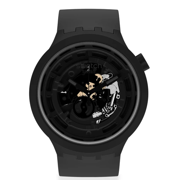 Swatch Big Bold Ceramic C-Black Unisex Kol Saati SB03B100 ürün görseli 1