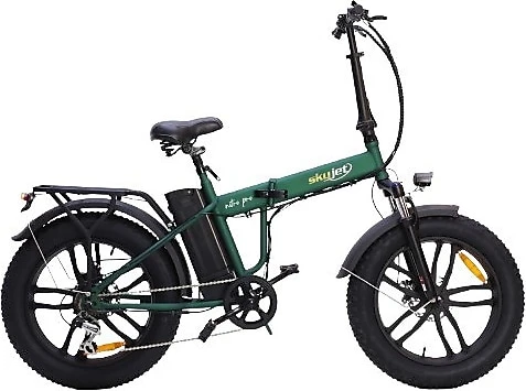 Skyjet Nitro Pro 250 W Yeşil Katlanabilir Elektrikli Bisiklet ürün görseli 1