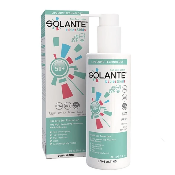 Solante Babies And Kids Sun Care Losyon SPF50+ 150 ml ürün görseli 1