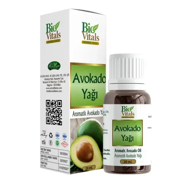 Bio Vitals Avokado Yağı 20 ml ürün görseli 1