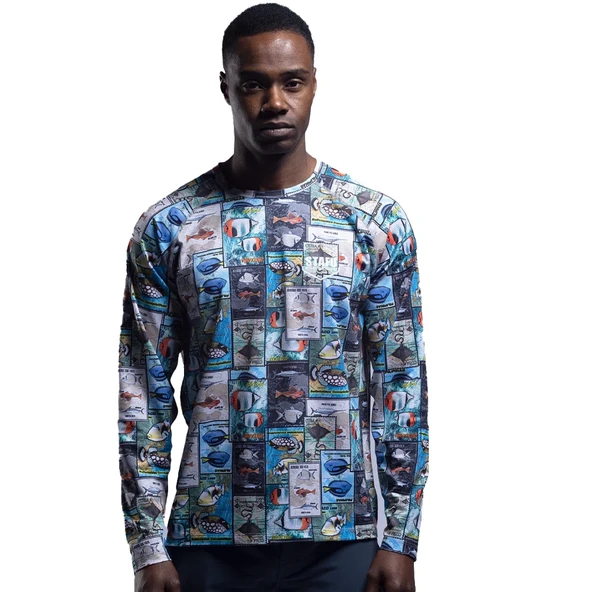 Stafu Pro Tasman UV Korumalı Stamp Performans T-Shirt ürün görseli 1
