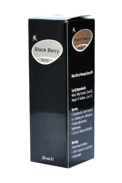 BlackBerry Blackberyykaranfilli Bitkisel For Men Sprey 25 ml - Resim 2