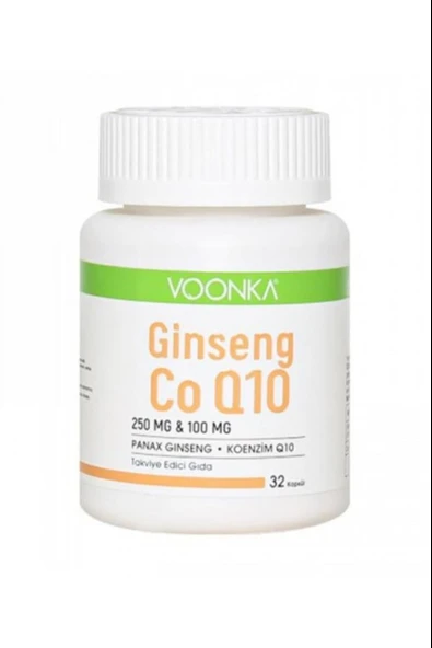 Voonka Ginseng Coq10 Koenzim 32 Kapsül ürün görseli 1