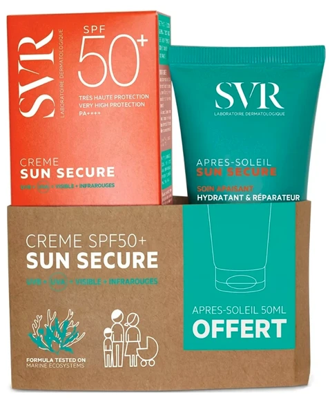 Svr Sun Secure Creme Spf50+ 50 ml After Sun 50 ml HEDİYE ürün görseli 1