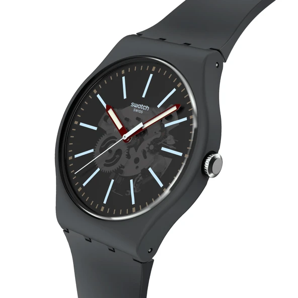 Swatch COBLESTONE STREET SO29A101 Kol Saati - Resim 3