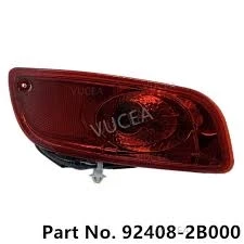 Hyundai Santa Fe 2006-2010 Sis Lambası Arka Sağ (Oem No: 92409-2B000) ürün görseli 1