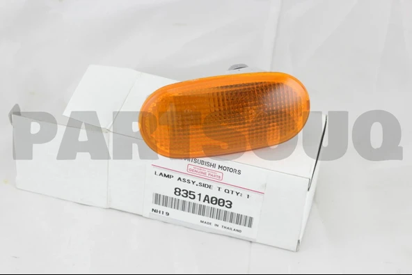 Mitsubishi L200 2007-2014 Çamurluk Sinyali Sarı Adet (Oem No: 8351A003) ürün görseli 1