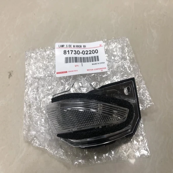Toyota Corolla 2019-2021 Ayna Sinyali Sağ (Oem No: 81730-02200) ürün görseli 1