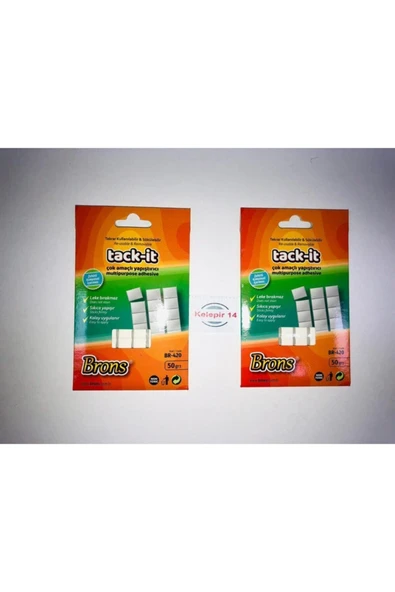 Çok Amaçlı Yapıştırıcı Tack-ıt 2 Paket 50 Gr. ürün görseli 1