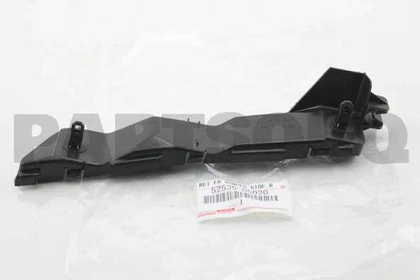Toyota Avensis 2003-2008 Tampon Bağlantı Braketi Ön Sağ (Oem No:5253505020) ürün görseli 1