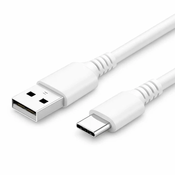 Schitec 45W UsbA to Type-C Data ve Hızlı Şarj Kablosu 1m Beyaz ürün görseli 1