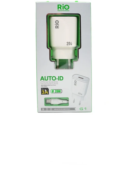 20W Hızlı Şarj USB Adaptör ve Kablo Seti ürün görseli 1