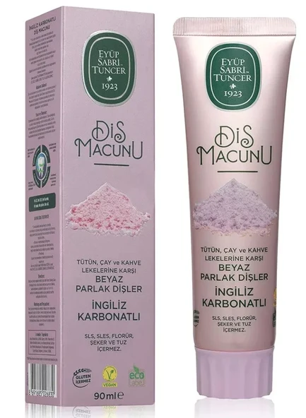 Eyüp Sabri Tuncer İngiliz Karbonatlı Diş Macunu 90 Ml ürün görseli 1