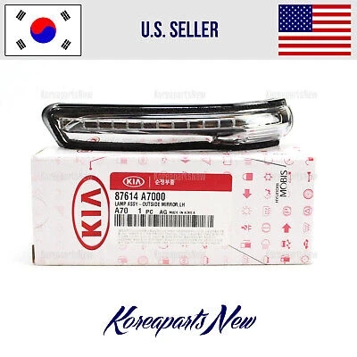 Kia Cerato 2016-2018 Ayna Sinyali Sol (Oem No:87614A7000) ürün görseli 1