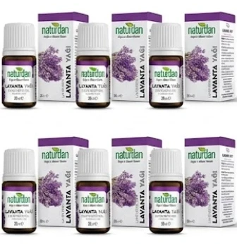 Saf(1.Kalite) Lavanta(Lavender Oil) yağı 20 ml 6 lü set ürün görseli 1