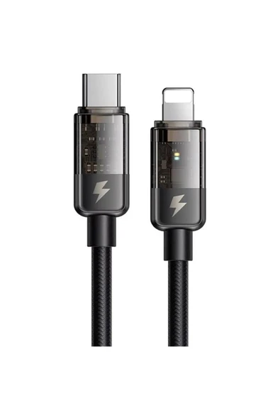 Mcdodo CA-3160 TYPE-C TO LİGHTNİNG 36W LED GÖSTERGELİ DATA/ŞARJ KABLOS ürün görseli 1
