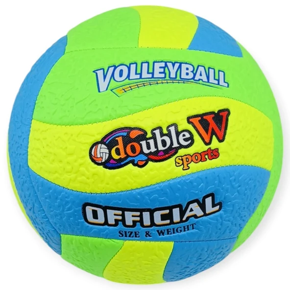 Voleybol Topu Neon Soft Touch Dikişli 280 gr - VB-265 - Resim 4