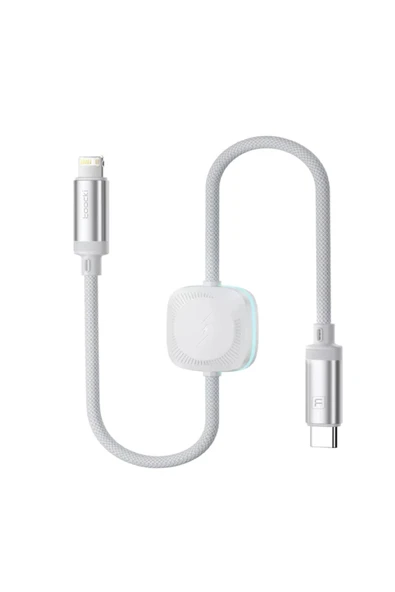 Toocki 2in1 Type-C to Lightning iphone Şarj Kablosu ve Manyetik Watch 1/2/3/4/5/6/7/8/9/Ultra/Ultra2/SE/SE2 Uyumlu Şarj Cihazı ürün görseli 1