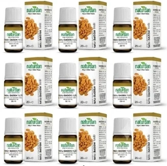 Saf(1.Kalite) Tatlı Badem yağı 20 ml 12 lü set ürün görseli 1