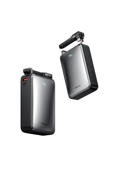 Mcdodo MC-4331 BLACK 20000 MAH 67W ULTRA MİNİ DİGİTAL DİSPLAY POWER BA ürün görseli 1