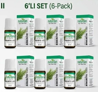 Saf(1.Kalite) Biberiye yağı 20 ml 6 lü set ürün görseli 1