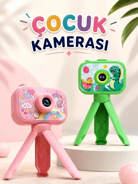 Nevamel® Çocuklara Özel Dijital LCD Ekran 1080P HD Görüntü Kaliteli ürün görseli 1