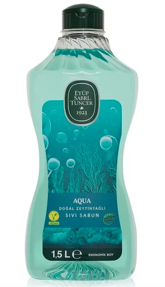 Eyüp Sabri Tuncer Doğal Zeytinyağlı Sıvı Sabun Aqua 1.5 lt ürün görseli 1