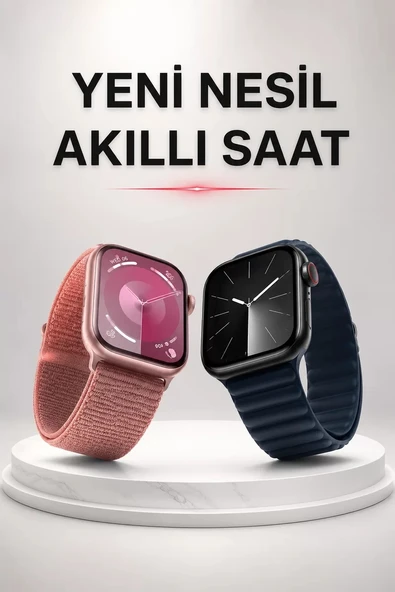 Nevamel® Akıllı Saat İos Andorid Destekli Arama Özeliği Sensörlü Bluetooth Bağlantılı ürün görseli 1