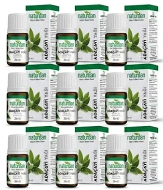 Saf(1.Kalite) %100 Saf Adaçayı(Pure Sage Oil) yağı 20 ml 9 lü set ürün görseli 1