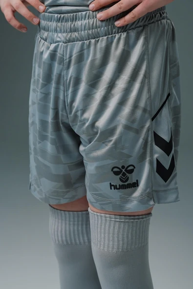 Hummel Line Kaleci Şort Gri Çocuk - Resim 4