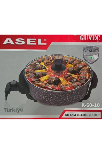 Mini Elektirkli Güveç Pizzamatik Tenceresi 35 cm - Resim 3