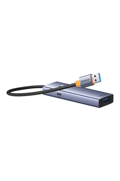 Baseus UltraJoy 4-Port HUB - Gri - Resim 4