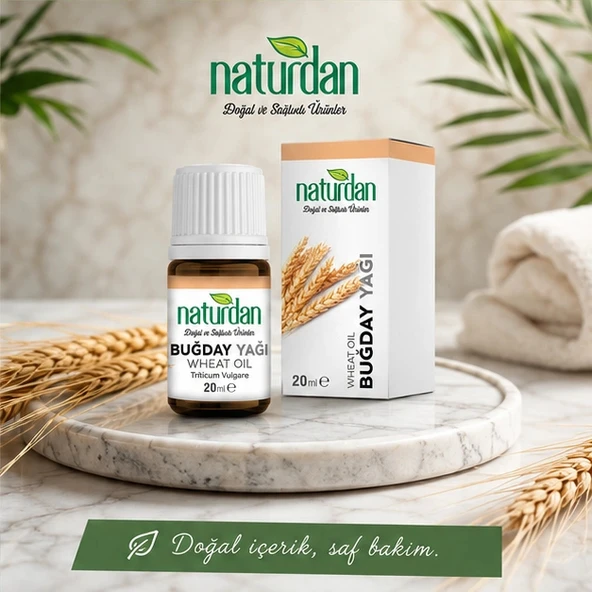 Buğday yağı %100 Doğal Saf 20 ml 6 lü set - Resim 5