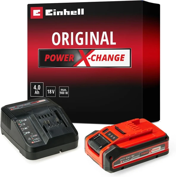 Einhell 18V 4,0 Ah PXC Starter Kit Plus, Akü & Şarj Cihazı ürün görseli 1