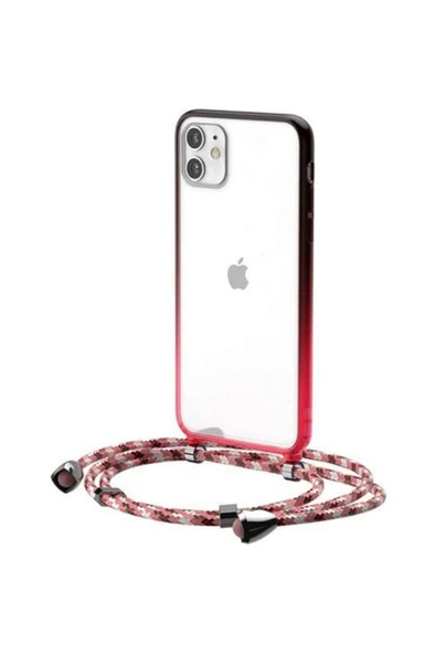 IVOOMİ Baseus Element Crossbody Protective iPhone 11 6.1 Askılı Koruyucu Silikon Kılıf ürün görseli 1