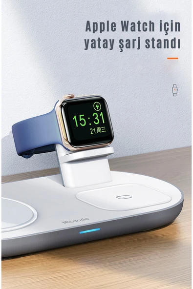 Mcdodo Apple Watch  Iphone  Kablosuz Şarj Kiti - Resim 8