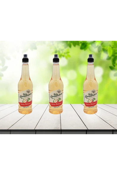 Elma Sirkesi 750 ml 3 adet ürün görseli 1