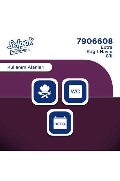 Selpak Professional Extra 24'lü Kağıt Havlu - Resim 5