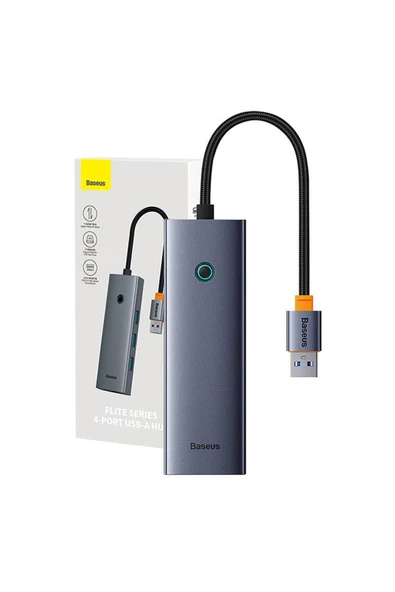 Baseus Ivoomi Baseus UltraJoy 4'ü 1 arada (HUB USB) 3.0, USB-A ve RJ45 ürün görseli 1